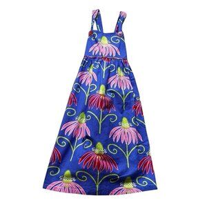 Three Mommas Girls Bold Floral Print Dress Size 8 Years